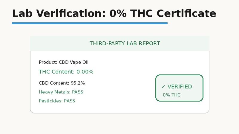 CBD vape lab verification certificate Dubai
